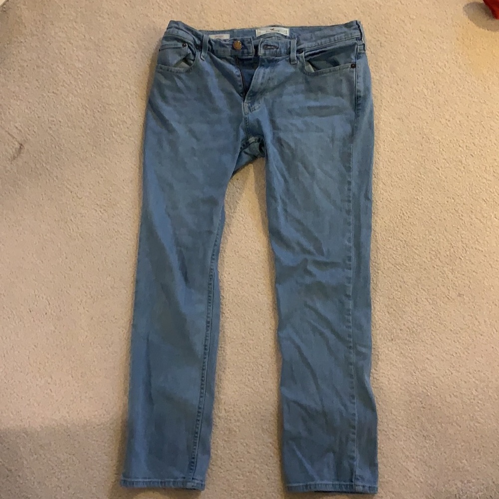 Hollister slim straight light blue jeans